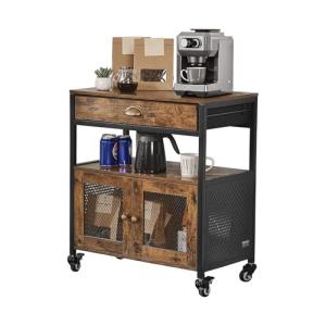 VEVOR Mueble Bar de Café Estilo Rústico de 61 x 36 x 70,5 c…