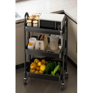 GOOPOOL Carrito Cocina Carrito Auxiliar con Ruedas Carro de…