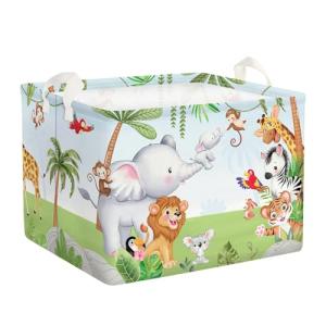 Clastyle Cajas de Almacenaje Colorido Primavera Animales de…