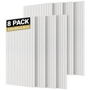 TONOR 8 Paquetes Paneles Acusticos Grande, 120x60x0,9cm Pan…
