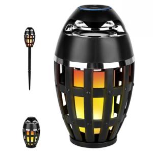 ALLOMN Altavoz Bluetooth para exteriores, portátil, para ex…