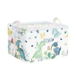 Clastyle Cajas de Almacenaje Verde Dinosaurio Volcán Hoja d…