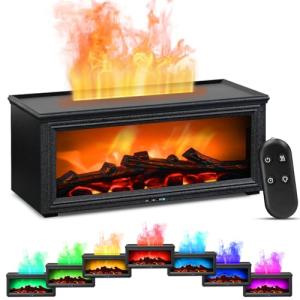 Orvyna 280ML Humidificador Esencias Diffuser, Flammen Difus…