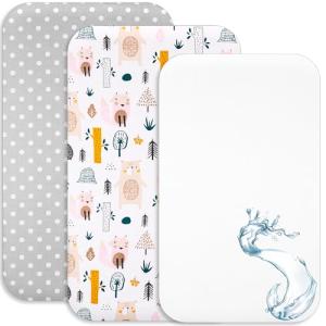 Lovely Hippo 2 Sabanas Minicuna Colecho 100% Algodon   1 Pr…
