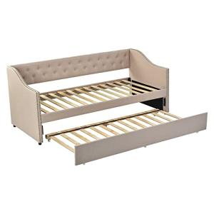 Moimhear Cama tapizada 90 x 200 cm, cama individual, cama d…