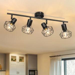 Dehobo Lámparas de Techo E14 Focos LED Interior Techo Orien…