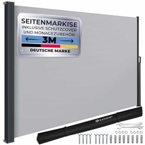 KESSER® - Estor lateral extensible (300 x 200 cm), color gr…