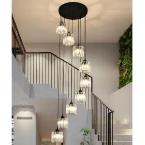 Kinbolas Candiles De Techo Colgantes Cristal K9 Modernos,La…