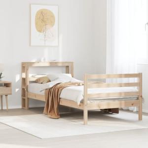 Vetnasa Estructura de Cama sin colchón Madera Maciza Pino 7…