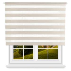 Well Home Estor Enrollable Día/Noche - Color Efecto Lino, 1…