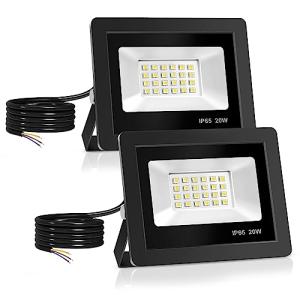Realky Focos LED Exterior 2 Pcs, 20W IP65 Impermeable Foco…