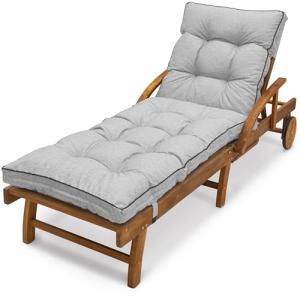 Spatium Cojín para Tumbona de Jardín, 100% Desenfundable, I…