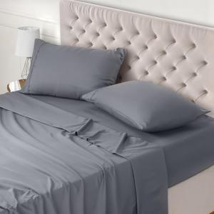Utopia Bedding Juego de Sabanas 4 Piezas 135x190 - Poliéste…