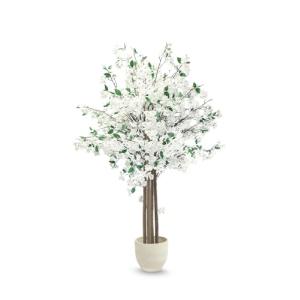 MAIA SHOP Almendro Artificial 190 cm – Árbol Decorativo con…