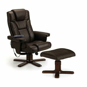 Julian Bowen Malmo-Sillón reclinable y reposapiés para Masa…