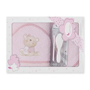 Interbaby - Capa de Baño Bebe Rosa   Peines Bebe | Toalla c…