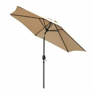 Angel Living 270cm Parasol de Jardín Sombrilla de Aluminio…