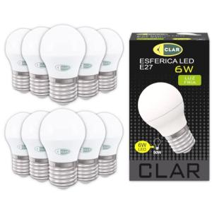 CLAR - Bombillas LED E27 Luz Fria, Bombilla LED E27 Blanco…