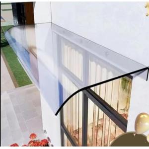 Genérico Marquesina para Puertas Invisible,Tejadillo de Pro…