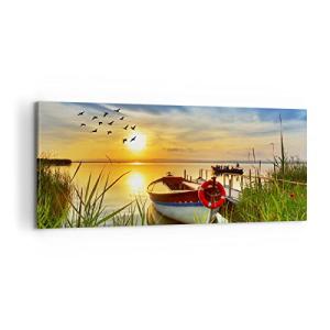 Lienzos decorativos 100x40cm Cuadro Sobre Lienzo Moderno Ba…