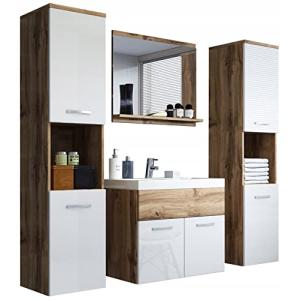 PIASKI Conjunto de Muebles de baño Montreal XL, Juego de Mu…