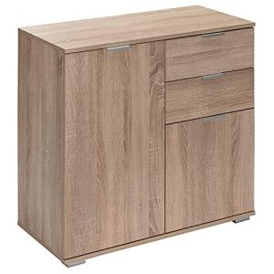 CASARIA® Cómoda Alba Amario de Oficina de Madera 2 Puertas…