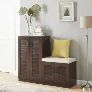 [en.casa] Mueble Zapatero Armario con 9 Compartimentos para…