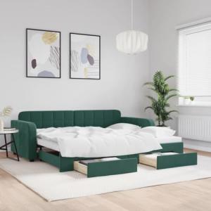 IKAYAA Sofá Cama Extraíble con Cajones Sofá Convertible en…