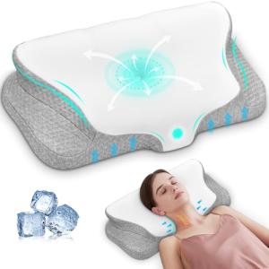 Ehomfory Almohada Cervicales y Cuello Almohada Cervical, Al…