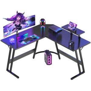 Devoko Escritorio Gaming de Esquina,120 x 120cm,Escritorio…