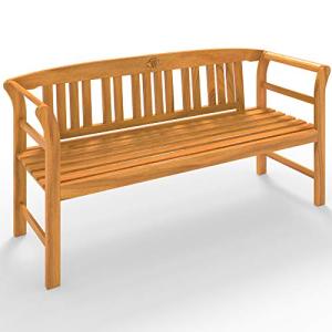 CASARIA Banco de Jardín Rose Madera Eucalípto Exteriores 15…