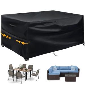GARPROVM Funda para Muebles de Jardín Exterior, Conjuntos d…