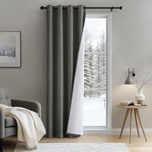 MIULEE Cortinas Opacas Termicas Aislantes Frio y Calor, 1 P…