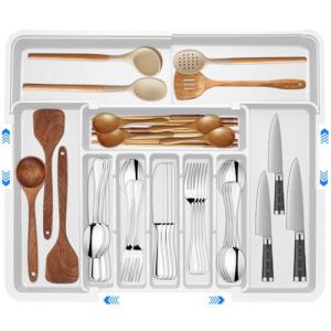 Veftsvy Bandeja Cuberteros para Cajon Cocina, Organizador C…