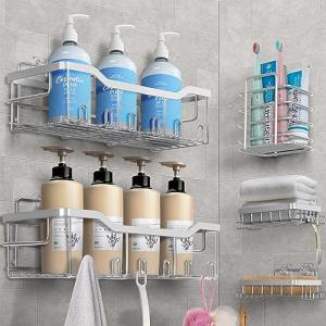 Laimew Estanteria Baño, Paquete de 5 Estanteria Ducha, Orga…