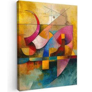 MuchoWow© Cuadros Decoracion Salon Modernos 50x70 cm Pintur…