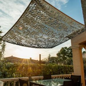 WERKA PRO Toldo de Sombra Perforado Topo 120g/m2 2 x 3m