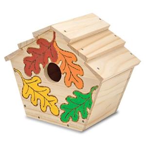 Melissa & Doug- Created by Me Birdhouse Wooden Craft Kit de…