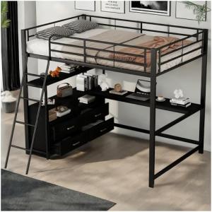 Lubvtti Cama Alta Juvenil 140 x 200 cm, Cama Individual con…