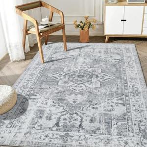 WONGS BEDDING Alfombra bohemia para salón, dormitorio, pelo…