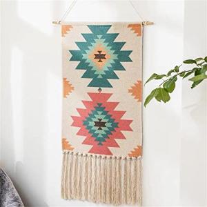 BMIDRUT Tapiz de macramé tejido para colgar en la pared, de…