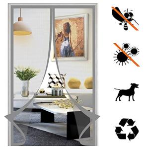 Mosquitera MagnéTica para Puertas, Con Sellado Automaticame…