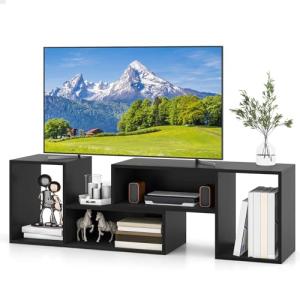 GIANTEX Mueble de TV Combinado Libre con Estantes Abiertos,…