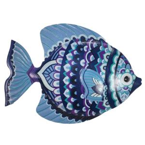 BY SIGRIS Origen Home Decor Pez Jardin Figura de Pez Azul -…