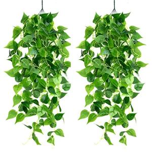 Newaner 2 Piezas Plantas Colgantes Artificiales, 100 Cm Pla…