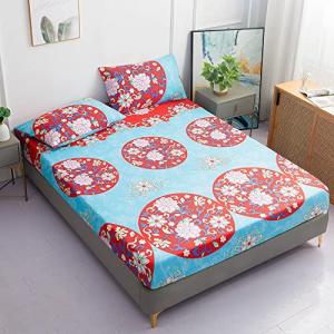 Chickwin Sábana Bajera Ajustable Colchones, Suave Cómoda Tr…
