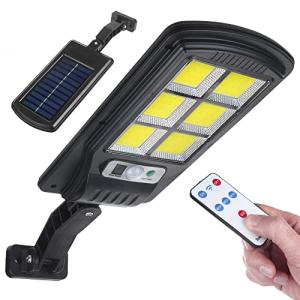 Maclean Farola Solar con Sensor de Movimiento y Crepuscular…