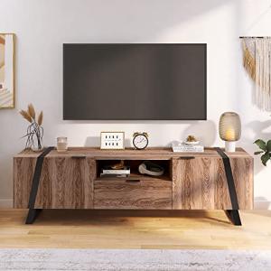 I0I&I0I Armario de TV con gran espacio de almacenamiento y…
