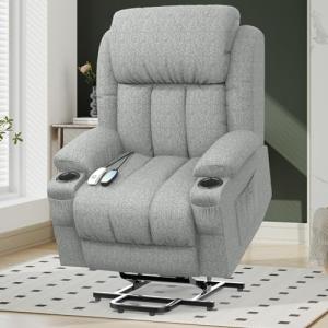 YONISEE Sillon Relax Reclinable 150º Sillón Masaje Con Cale…