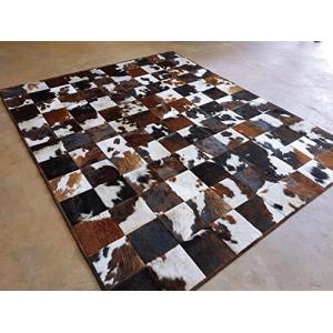 Vip Leather Nueva Alfombra de Piel de Vaca Patchwork. Cod M…